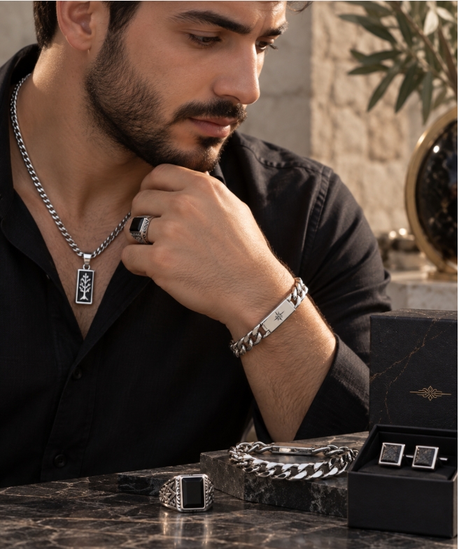رجالي - فضة