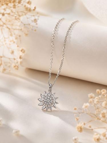 silver necklace
