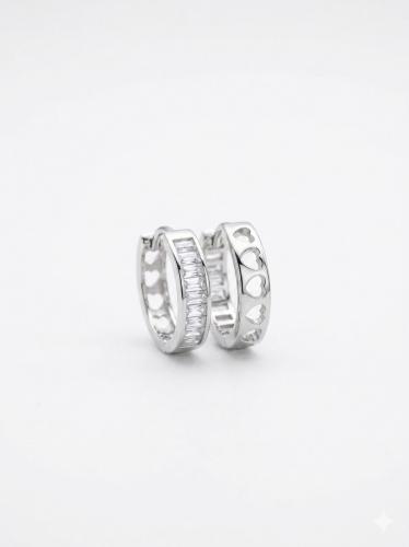silver earring