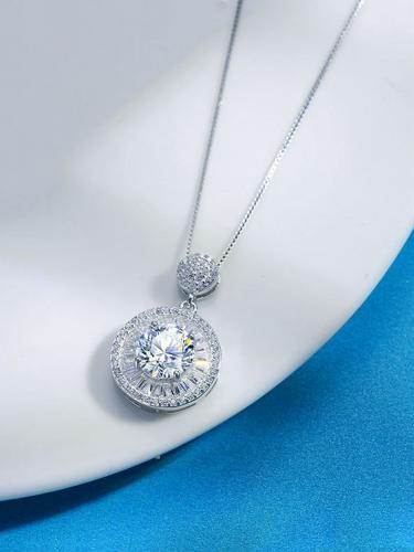 سنسال الماس MOISSANITE (2.00CT) GRA836