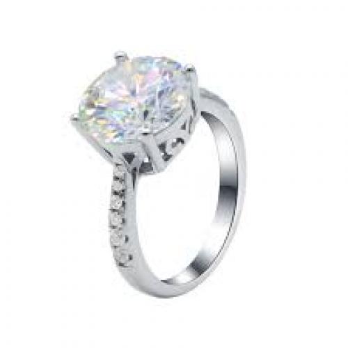 خاتم الماس MOISSANITE (5.00CT) GRA214