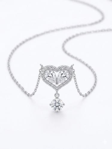 silver necklace