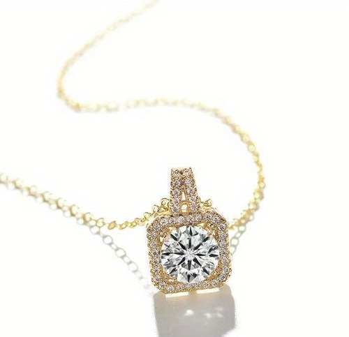 سنسال الماس MOISSANITE (2.00CT) GRA102
