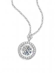سنسال الماس MOISSANITE (1.00CT) GRA844