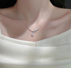 سنسال فضة الماس موزانايت 1ct