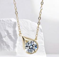 سنسال فضة الماس 1ct