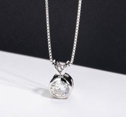 سنسال فضة الماس 1ct