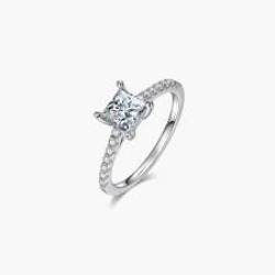 خاتم الماس MOISSANITE (1.00CT) GRA985